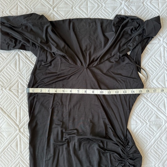 Free People Roxanne Maxi Dress Black Size Large NWT - Picture 5 of 10